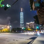 Taipei 101 at night