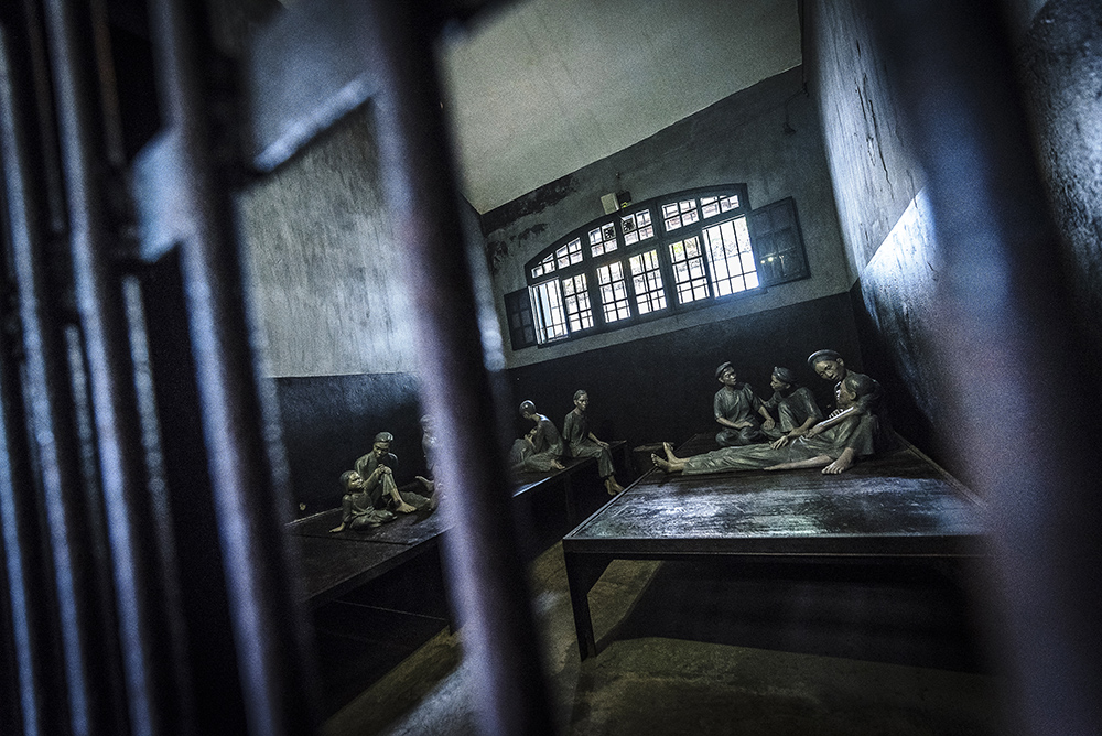 Wat te doen in Hanoi - Hao Lo Prison cellen