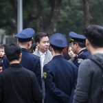 Politie in Hanoi