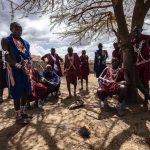 Raad van wijzen Masai Amboseli National Park