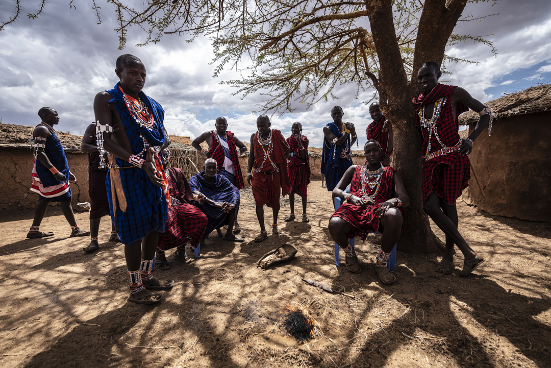 Raad van wijzen Masai Amboseli National Park