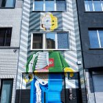 Street Art in Antwerpen - Brick by Brick by Rise One