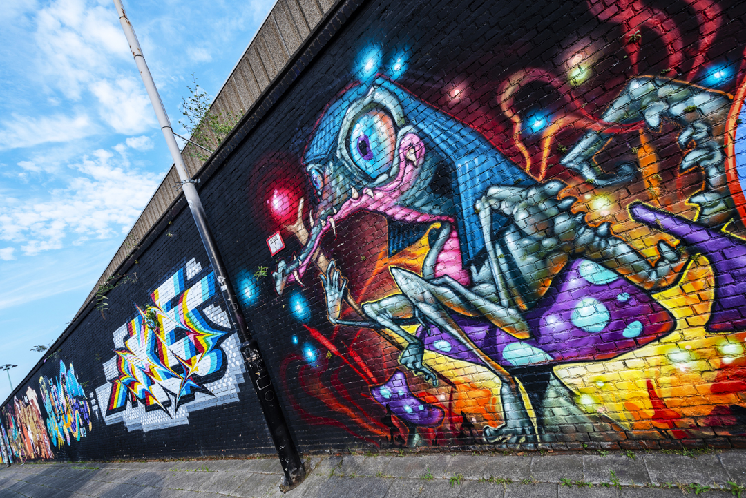 Street Art in Antwerpen - Meeting of Styles