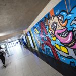 Street Art in Antwerpen - Welcome wall by Joachim