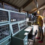 Viroinval - Spoorwegmuseum Treignes controlekamer