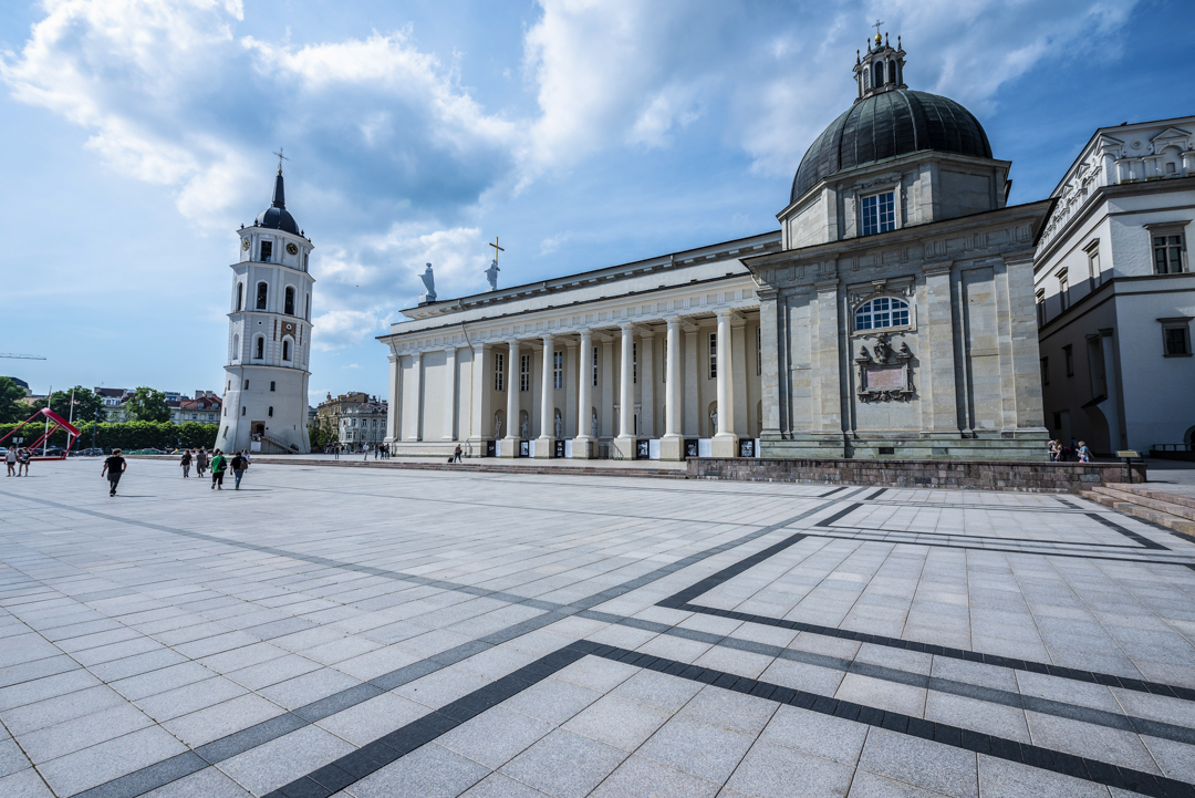Wat te doen in Vilnius - Kathedraalplein