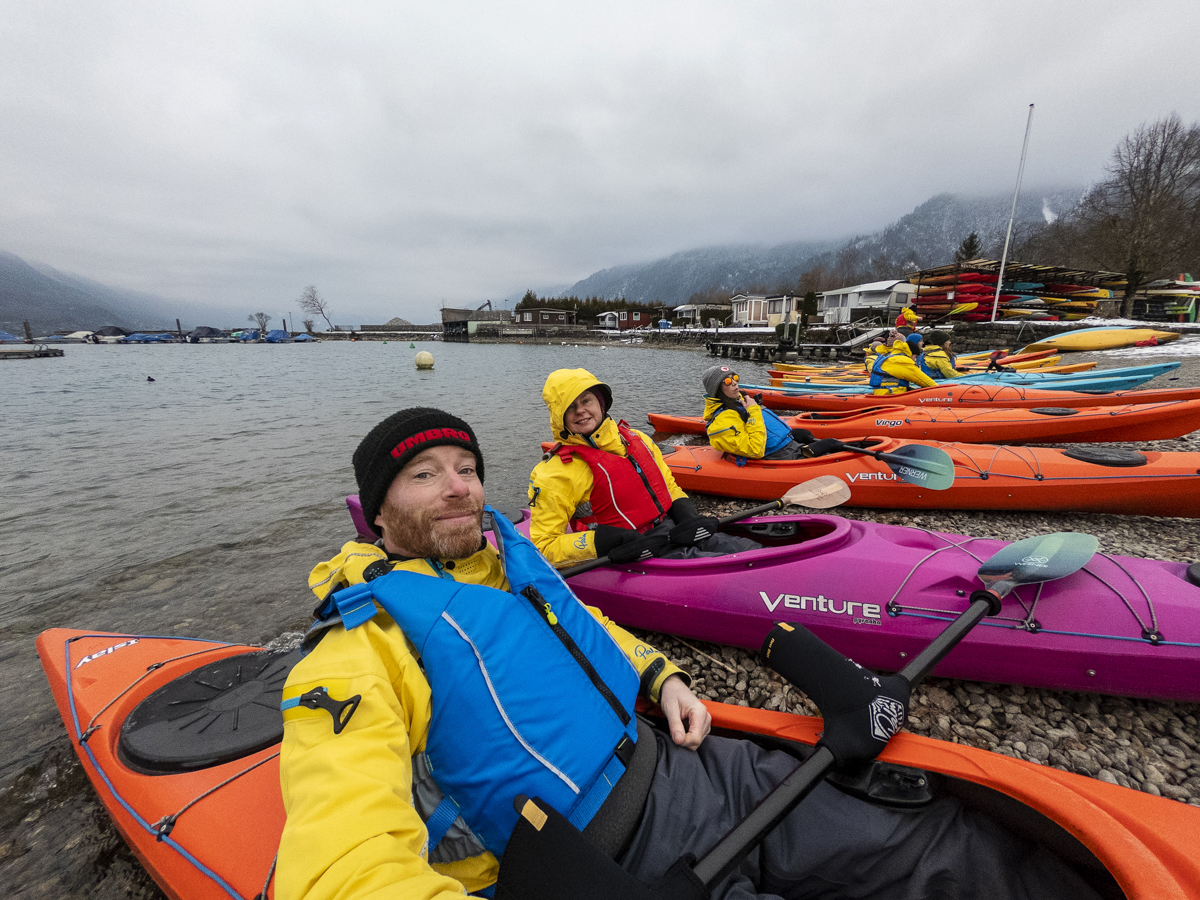 Wat te doen in Interlaken - Winter kayaking